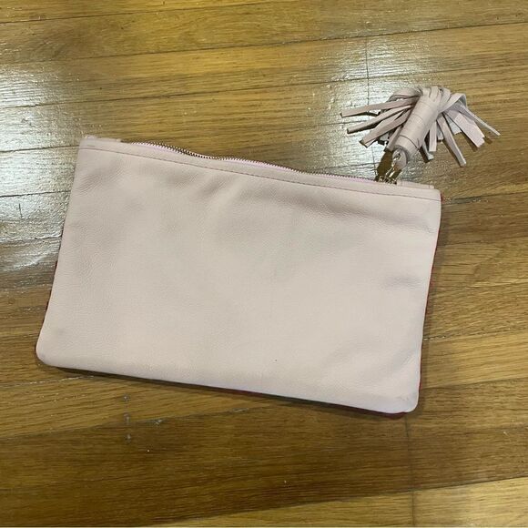 Sarah Sharp Artisan Knit Clutch Purse with Tassel Zipper - Picture 3 of 5